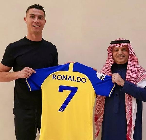 Ta ki Ronaldo, Suudi Arabistan Ligi takımlarından Al-Nassr'a transfer olana kadar...