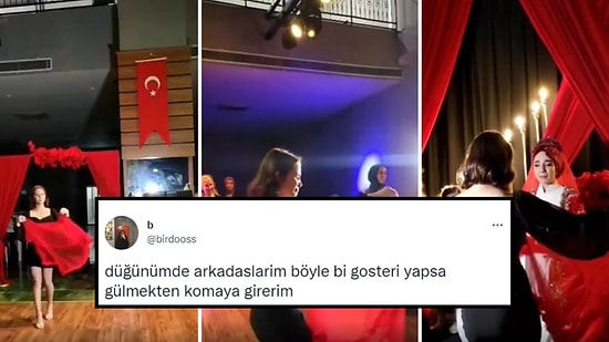 Nerenin Geleneği Bu? Arkadaşının Kınasında 'Duvak Dansı' Yapan Kadına Gelen Yorumlar