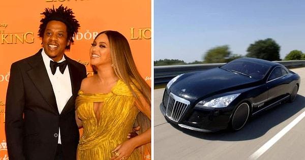 Jay-Z ve Beyonce çiftinin sahip olduğu en pahalı otomobil türünün tek örneği olan ve 8 milyon değer biçilen Maybach Exelero.