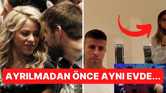 Futbolcu Pique'nin, Shakira'dan Ayrılmadan Önce Evinde Kız Arkadaşı Clara Chia ile Görüntüleri Ortaya Çıktı!