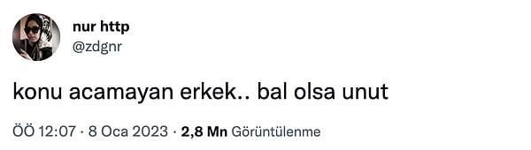 Konu açamayan erkek tartışması var birkaç gündür...