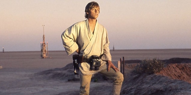 4. Krieg der Sterne (1977) – Luke Skywalker