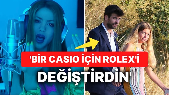 Shakira'dan, Pique ve Yeni Sevgilisi Clara Chia İçin Şarkılı Gönderme: 'Ben İki Tane 22'lik Kıza Değerim'