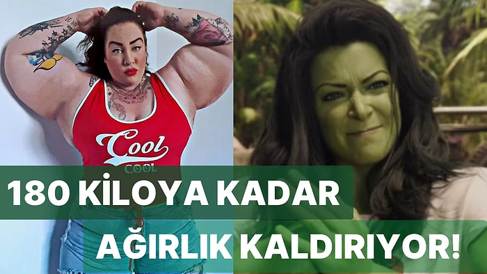 Gerçek She-Hulk Olduğunu İddia Ederek Kasları ile Göz Dolduran Kadının Beyin Yakan Açıklamaları