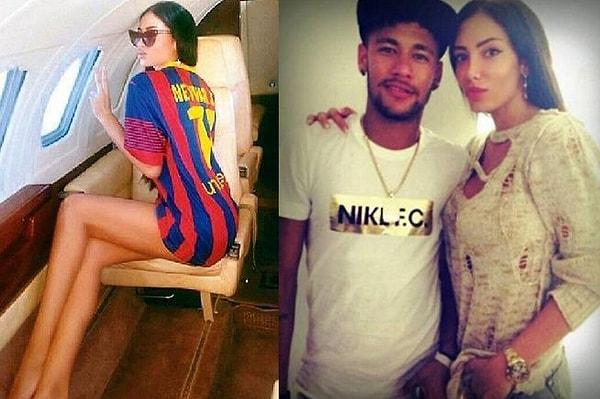 Sırp model ile Neymar'ın tanışıklığı çok eskiye dayanıyordu.