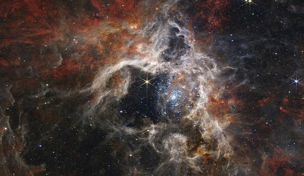 Tarantula Bulutsusu'nda binlerce yeni yıldız.