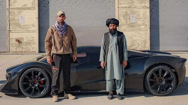 Taliban yönetimindeki Afganistan'da üretilen Mada 9 isimli süper otomobil prototipi sansasyona neden oldu.