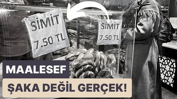 İstanbul'da Simit 7,5 TL'ye Satılıyor!