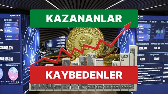 Borsa'da Baş Döndüren Haftada Hangi Hisseler Yükseldi? Altın ve Dolar, BIST'ten Çok Kazandırdı