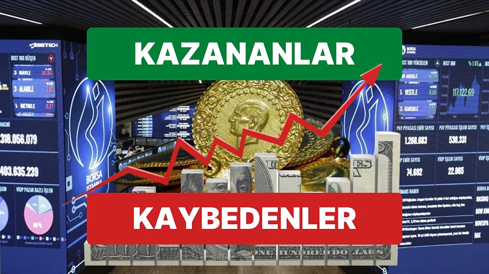 Borsa'da Baş Döndüren Haftada Hangi Hisseler Yükseldi? Altın ve Dolar, BIST'ten Çok Kazandırdı