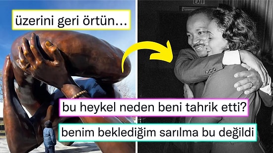 Penise Benziyor! Martin Luther King Anısına Yapılan 10 Milyon Dolarlık Heykel Goygoycuların Eline Düştü