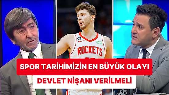 Rıdvan Dilmen 'Türk Spor Tarihinin En Büyük Başarısı Alperen Şengün'e Ait' Dedi, Sosyal Medyada Gündem Oldu