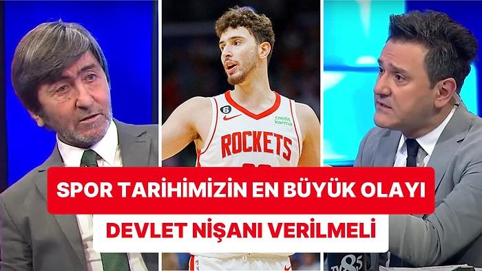 Rıdvan Dilmen 'Türk Spor Tarihinin En Büyük Başarısı Alperen Şengün'e Ait' Dedi, Sosyal Medyada Gündem Oldu