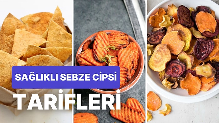 Birbirinden Lezzetli Ev Yapımı Kıtır Kıtır Sebze Cipsi Tarifleri