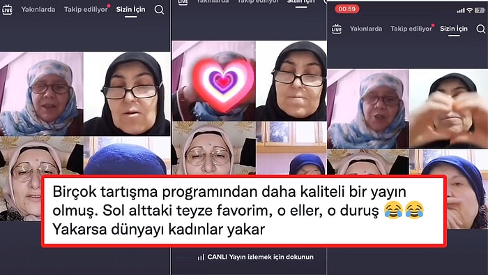 TikTok'ta Canlı Yayın Açıp 'Evlenmeyin' Çağrısı Yapan 4 Teyzenin Videosu Viral Oldu!