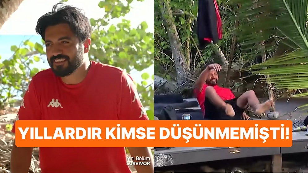 Kimsenin Aklına Gelmemişti: Survivor Yusuf Güney'in Bulduğu Yatak Fikri Herkesi Şaşırttı!