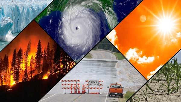 Dünyayı bekleyen en büyük 10 tehdidin 6’sının doğrudan iklim krizi ile ilgili olduğu belirlendi.