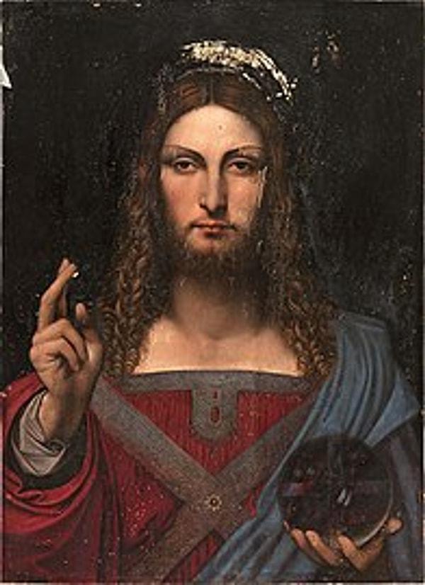 1. Şimdiye dek satılan en pahalı tablo Leonardo da Vinci'nin Salvator Mundi’si…