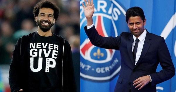 Bir başka iddiaya göre ise Nasser Al-Khelaifi, Mohamed Salah'ın büyük bir hayranı.