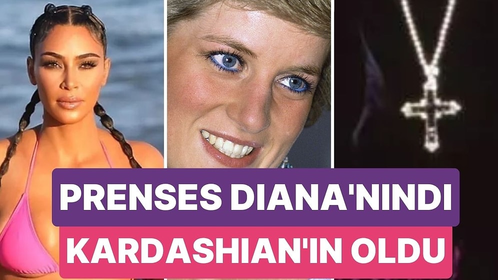 Kim Kardashian, Prenses Diana'nın Kullandığı İkonik Kolyeyi Satın Aldı