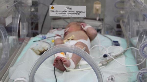 Hastaneye götürülen bebeğin hipotermi geçirdiği belirlendi