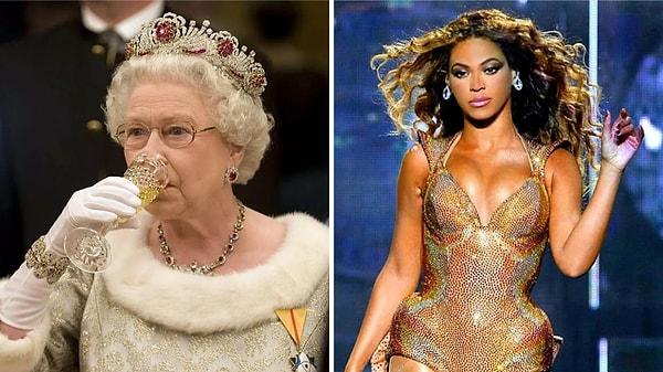 3. Kraliçe Elizabeth ve Beyonce