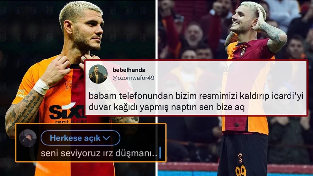 Taraftarı Zorla Kendisine Aşık Eden Mauro Emanuel Icardi İçin Galatasaraylıların Yaptığı Muazzam Editler