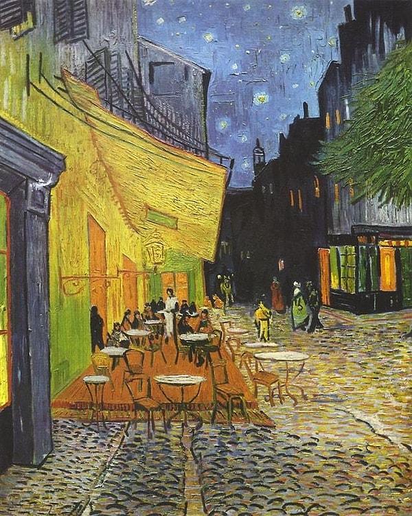 4. Vincent van Gogh - Café Terrace at Night