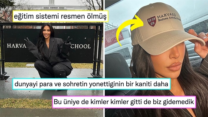 Hukuk Eğitimi Alan Kim Kardashian'ın Harvard'a Konuşmacı Olarak Gitmesi Goygoycuların Diline Düştü!