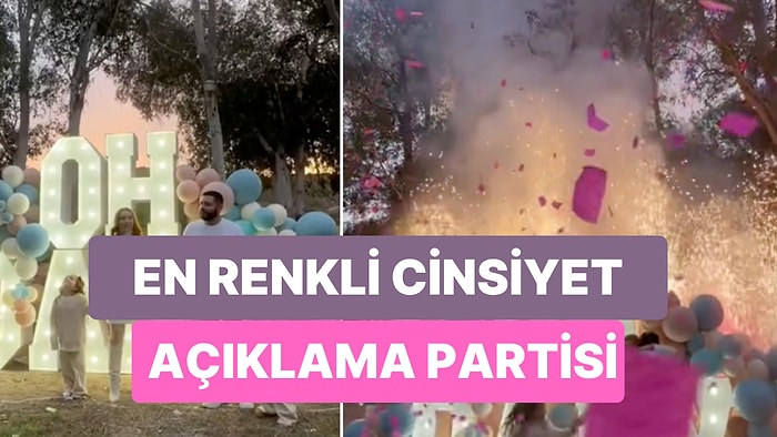 Şimdiye Kadar Gördüklerinizi Unutun: Ormanın İçinde Yapılan Cinsiyet Açıklama Partisi 'Yok Artık' Dedirtecek