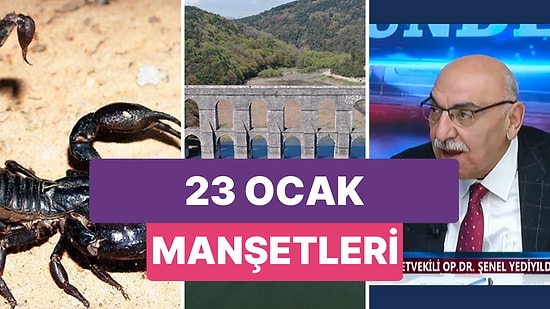 Bugün Neler Yaşandı? Günün En Çok Konuşulan ve Tartışılan Haberleri ile Sosyal Medyanın Gündemi (23 Ocak 2023)