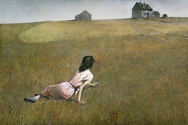 1. Christina's World, Andrew Wyeth, 1948