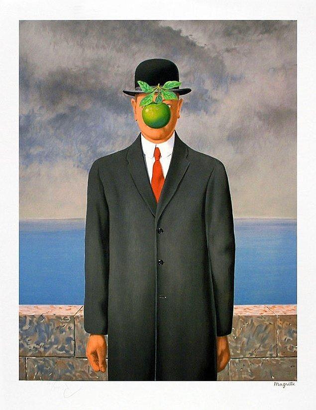10. The Son of Man, René Magritte, 1946
