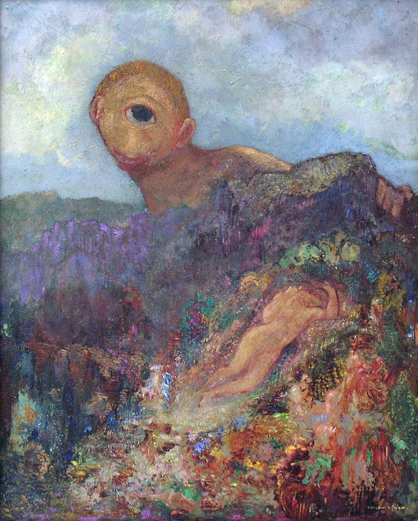 14. Cyclops, Odilon Redon, 1914