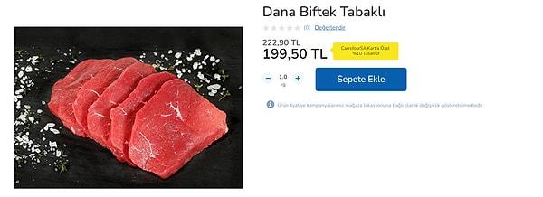 İndirimli fiyatı üzerinden Türkiye'deki asgari ücretle aynı üründen 42 kilo alınabiliyor.