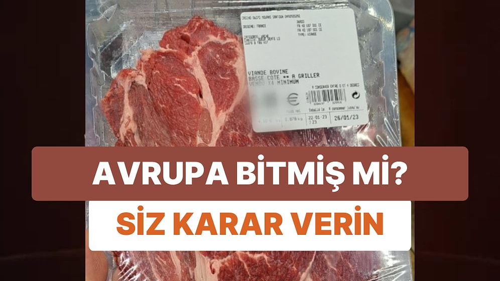 'Durumlar Bildiğin Gibi Değil Yeğenim' Amcalara Fransa'dan Et Fiyatları Şoku!