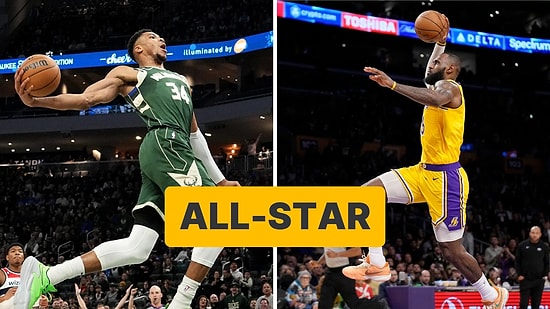 LeBron James Tarihe Geçti: NBA All-Star'da İlk Beşler Belli Oldu!