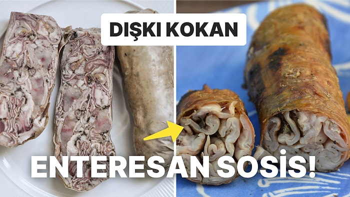 Dışkı ve İdrar Kokuyor! Fransa Mutfağından Bol Bağırsaklı Oldukça Enteresan Sosis: Andouillette