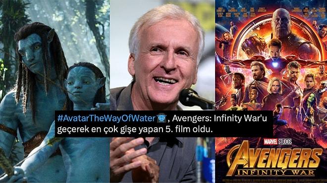 Yönetmen James Cameron Avatar The Way of The Water ile Kırdığı Gişe Rekorlarına Bir Yenisini Daha Ekledi!