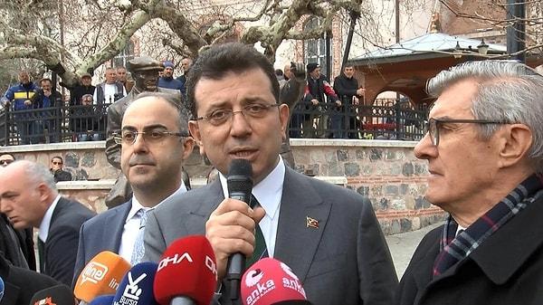 Ekrem İmamoğlu, silahlı saldırıda hayatını kaybeden eski Ülkü Ocakları Başkanı Sinan Ateş’in ailesine taziye ziyaretinde de bulunacak.
