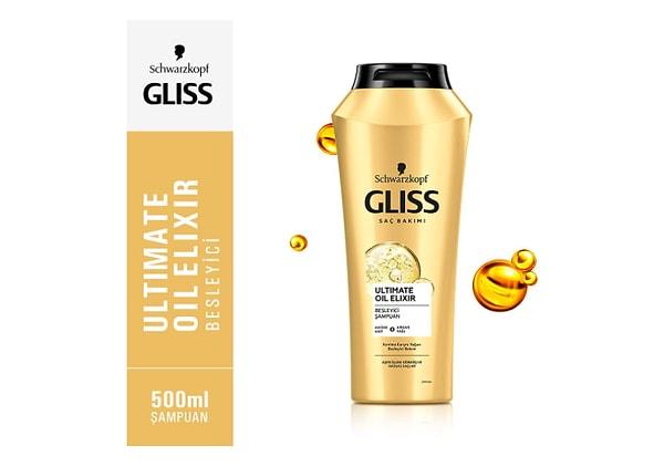 10. Gliss Schwarzkopf Ultimate Oil Elixir Şampuan