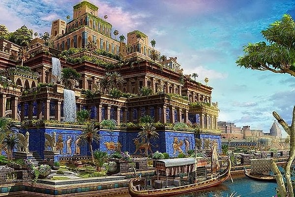 6. Hanging Gardens of Babylon