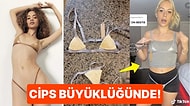 Kim Kardashian'ın Markası Skims'in Ürettiği Cips Boyutundaki "Mikro" Bralet Takımı Dalga Konusu Oldu!
