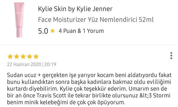 5. Kylie Jenner'a dua etmek...