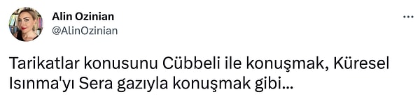 Cübbeli Ahmet Hoca'nın konuk olmasıyla ilgili birçok kişi yorumda bulundu.