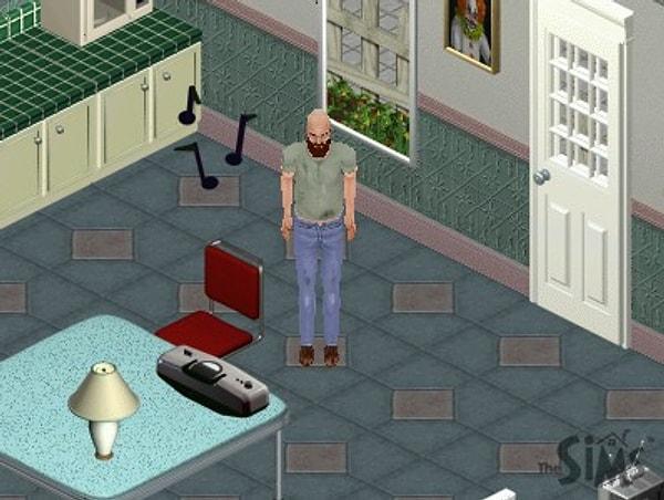 3. The Sims 1'i açtığımızda gördüğümüz ilk karakter olan bu göbekli ve kel beyfendi kimdi peki?