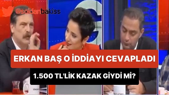 Erkan Baş, '1.500 TL'lik Kazak Giydi' İddiasını Cevapladı: 'Tartışılacak Tek Şeyimiz Kazağımız'