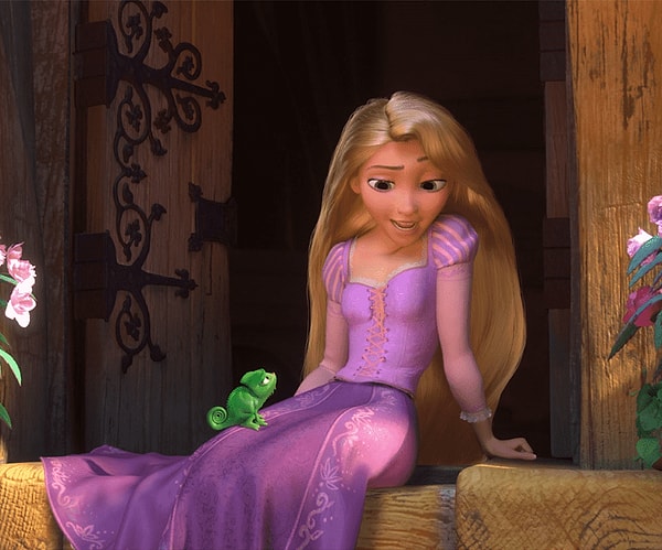 3. Rapunzel - Disney Prensesi