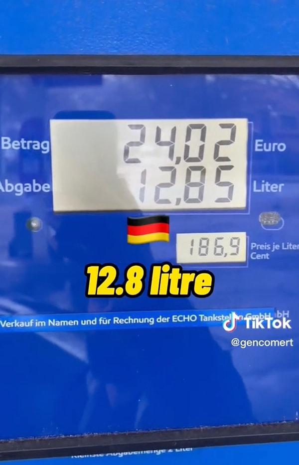 Asgari ücretin 1584 euro olduğu ülkede 2 saatlik ücretle 12.8 litre benzin alabiliyorsunuz.