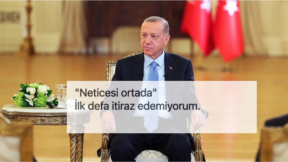 'Benim Alanım Ekonomi, Neticesi Ortada' Diyen Erdoğan Sosyal Medyanın Gündeminde